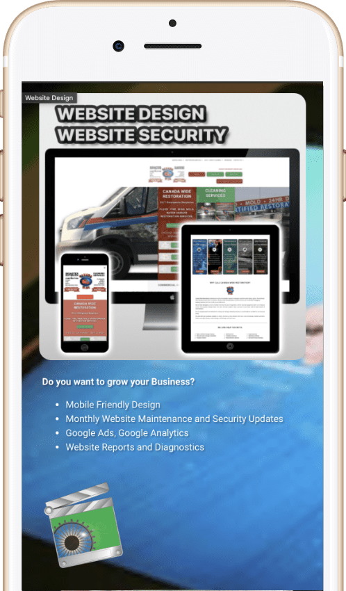 VisionStudios Mobile Friendly website design on Vancouver Island